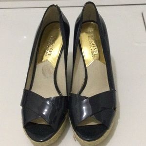 Michael Kors platform shoes Blue size 7.1/2